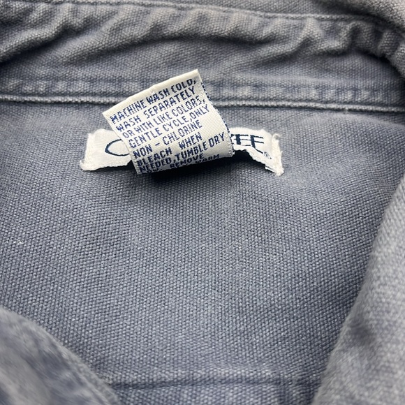 Men’s Cherokee shirt - Size XLT -  soft denim - Picture 9 of 9